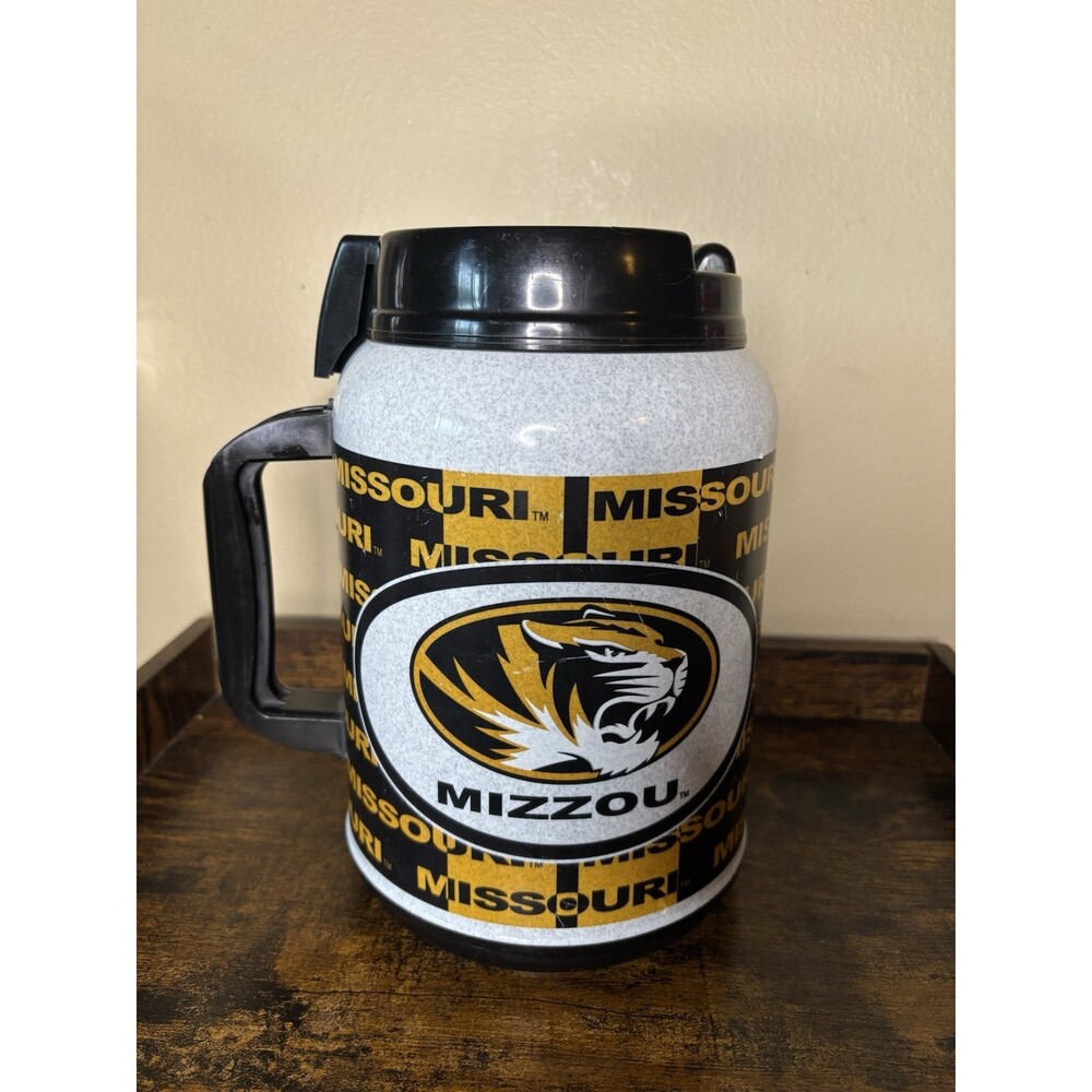Vintage Whirley Mizzou Tigers NCAA Coke Officially Licensed 64 oz Mug